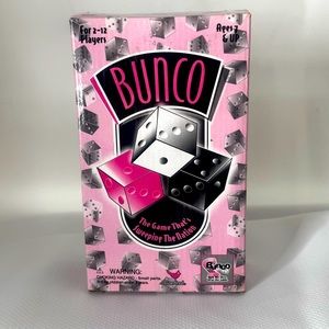Bunco Deluxe  Dice Game  2-12 Players  Ages 7+